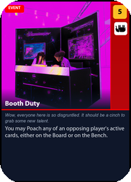 Booth Duty
