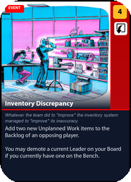 Inventory Discrepancy