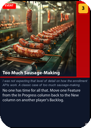 Too Much Sausage-Making