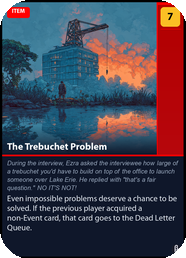 The Trebuchet Problem