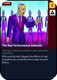The Key Performance Imbecile